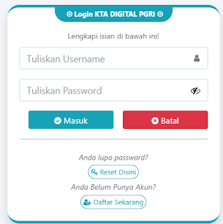 Register PGRI Minahasa Selatan - Persatuan Guru Republik Indonesia Cabang Minahasa Selatan